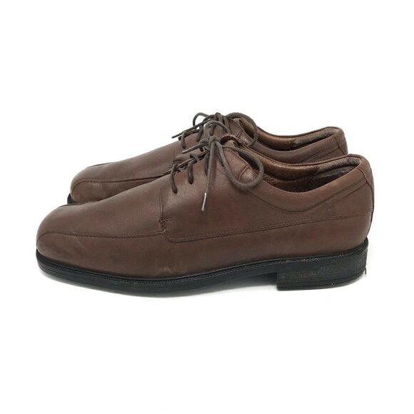 Rockport Signature Series Brown Leather Shoes 11.5 - Picture 4 of 8